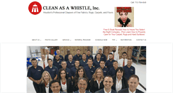 Desktop Screenshot of cleanasawhistlehouston.com